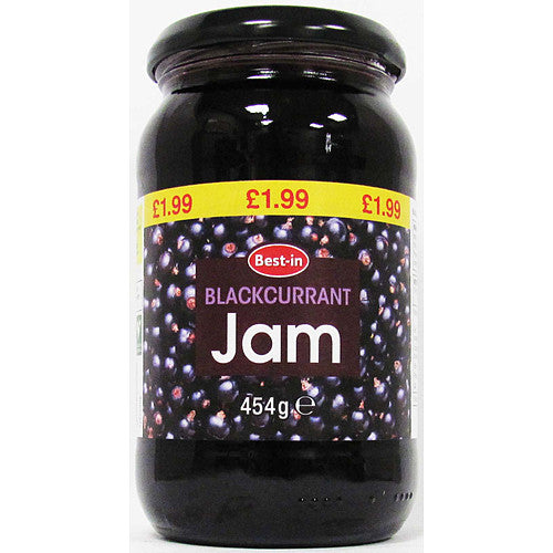 Bestin Jam Blackcurrant 454g (Pack of 6)