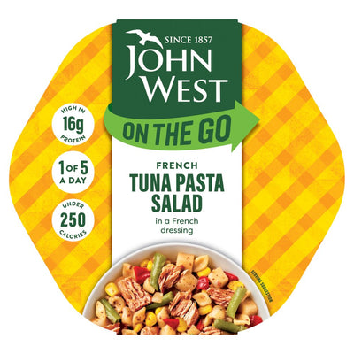 John West On the Go French Tuna Pasta Salad 220g (Pack of 6)