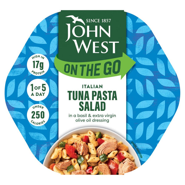 John West On the Go Italian Tuna Pasta Salad 220g (Pack of 6)