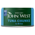 John West Tuna Chunks in Brine 125g (Pack of 12)