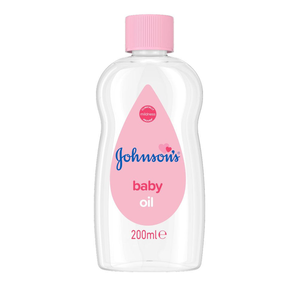 Johnson's Baby Oil 200ml (Pack of 6)