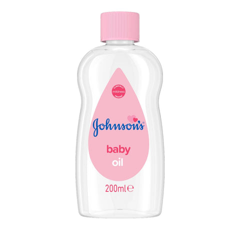 Johnson's Baby Oil 200ml (Pack of 6)