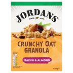 Jordans Crunchy Oat Granola Raisin & Almond 450g (Pack of 4)