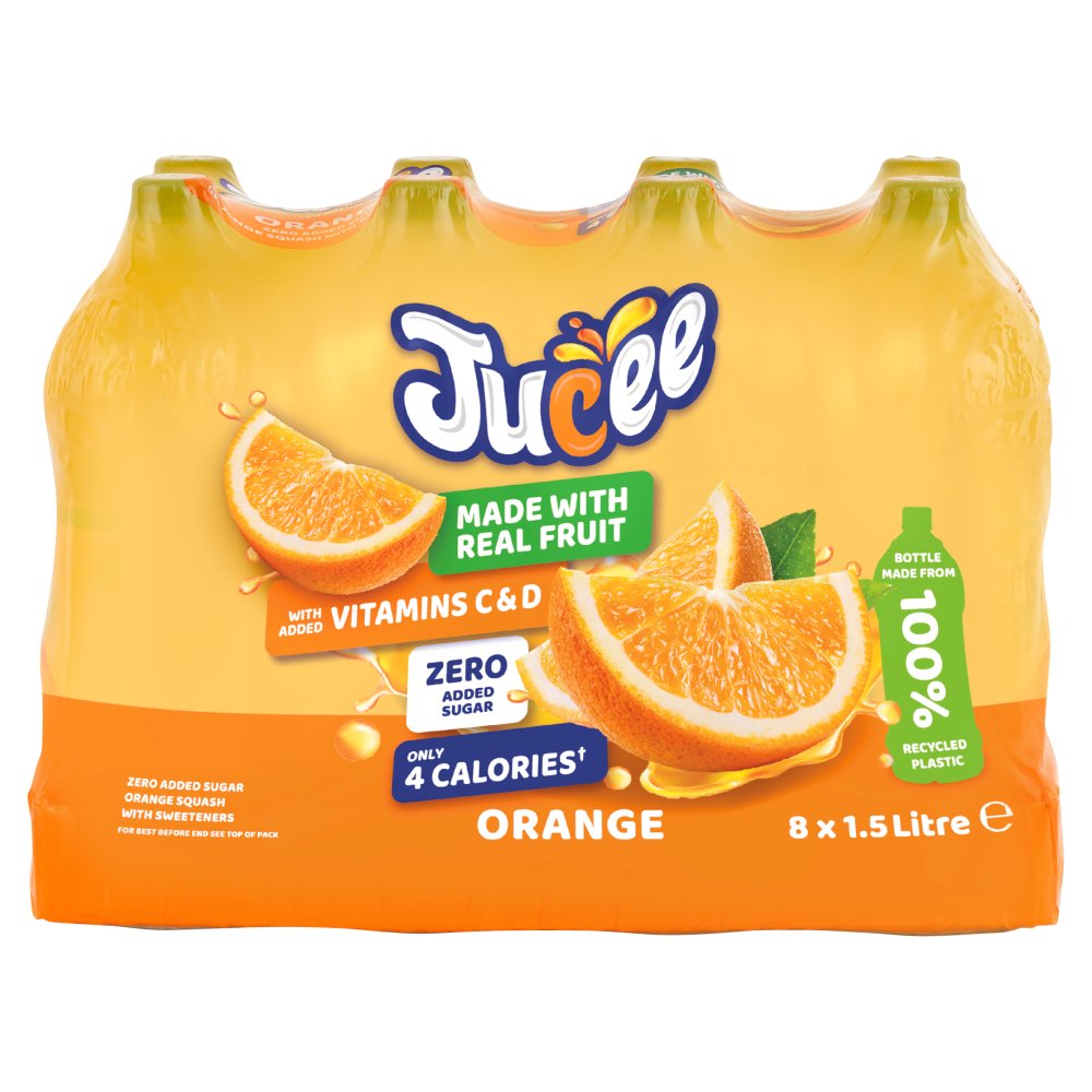 Jucee Orange 1.5 Litre (Pack of 8)