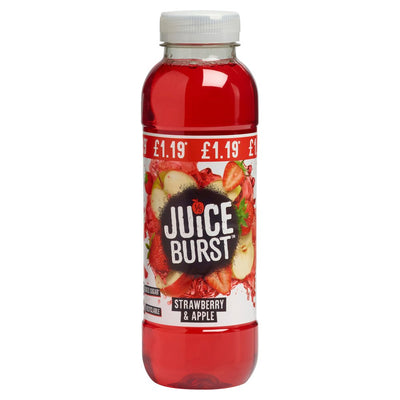 Juice Burst Strawberry & Apple 400ml (Pack of 12)