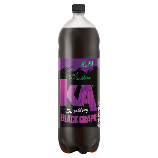 KA Sparkling Black Grape 2L Bottle (Pack of 6)