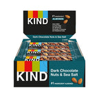 KIND Dark Chocolate Nuts & Sea Salt Bars 40g(Pack of 12)