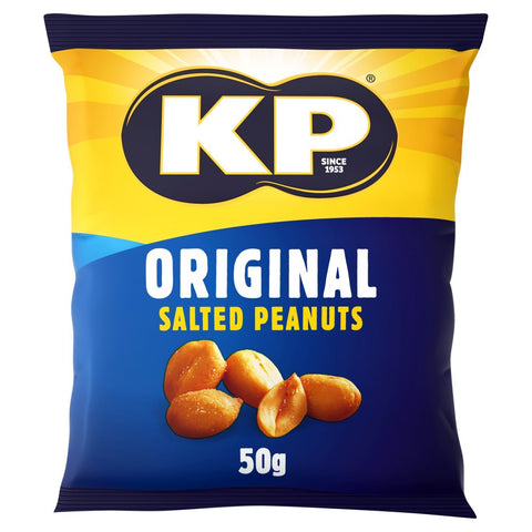 KP Original Salted Peanuts 50g (Pack of 21)
