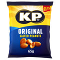 KP Original Salted Peanuts 65g (Pack of 16)
