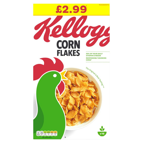 Kellogg's Corn Flakes Cereal 500g (Pack of 7)