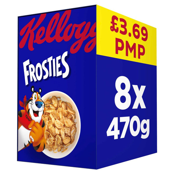 Kellogg's Frosties Cereal 470g (Pack of 8)