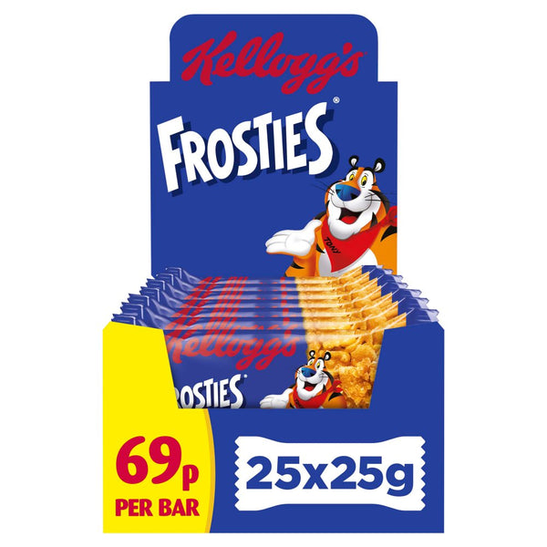 Kellogg's Frosties Cereal Snack Bar 20 x 25g