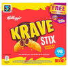 Kellogg's Krave Chocolate Hazelnut Stix Snack 5 Bars 102.5g (Pack of 9)