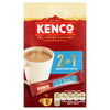 Kenco 2 in 1 Smooth White Instant Coffee Sachets 5x14g (70g) (Pack of 7)
