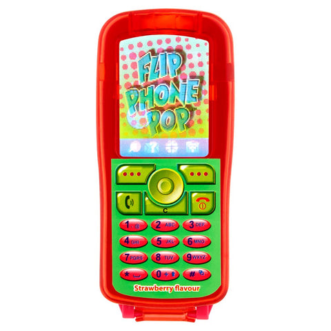Kidsmania Flip Phone Pop Lollipop 30g (Pack of 12)