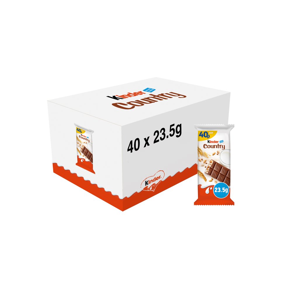 Kinder Country 23.5g (Pack of 40)