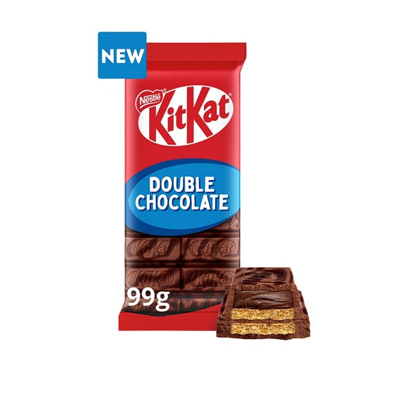KitKat Double Chocolate Sharing Bar 99g  (Pack of 15)