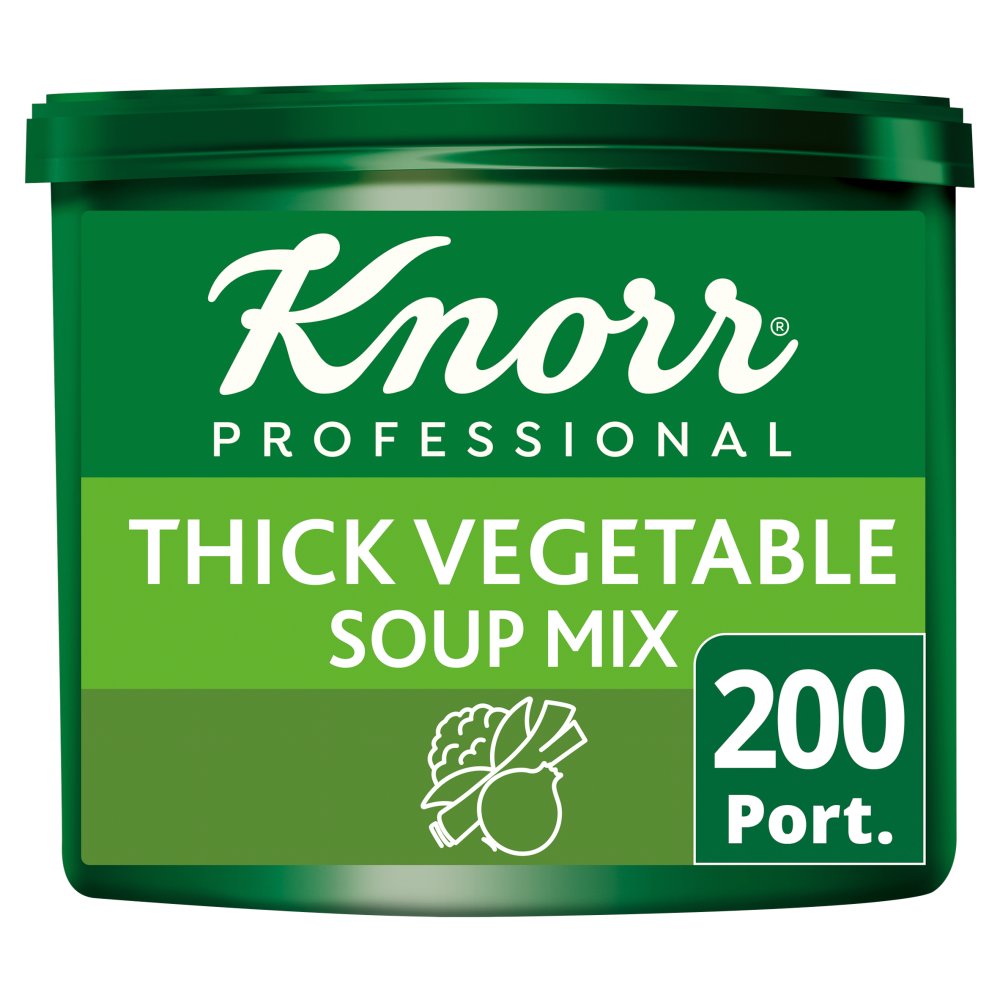 Knorr Professional Thick Vegetable Soup 200 Port (Pack of 1)