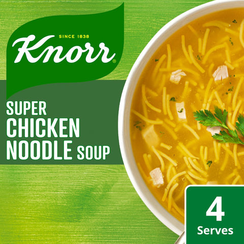 Knorr Soup Mix Super Chicken Noodle 4 servings  51g (Pack of 12)