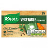 Knorr Vegetable Stock Cubes 8 x 10 g (Pack of 12)