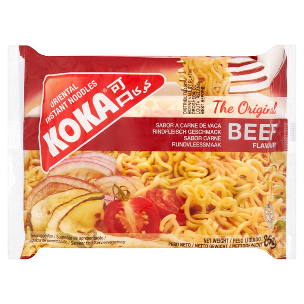 Koka Oriental Instant Noodles The Original Beef Flavour 85g (Pack of 30)