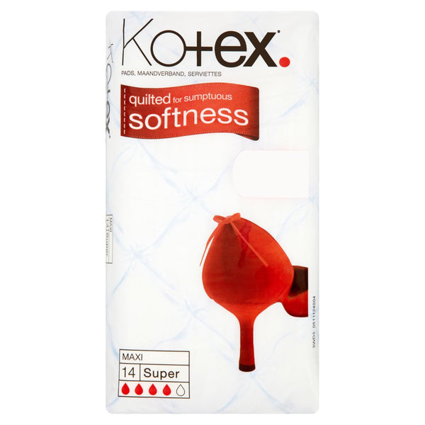 Kotex Maxi Super 14 Pads (Pack of 4)