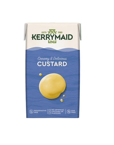 KERRYMAID Ready to Serve Egg Free Custard 1kg (Pack of 12)