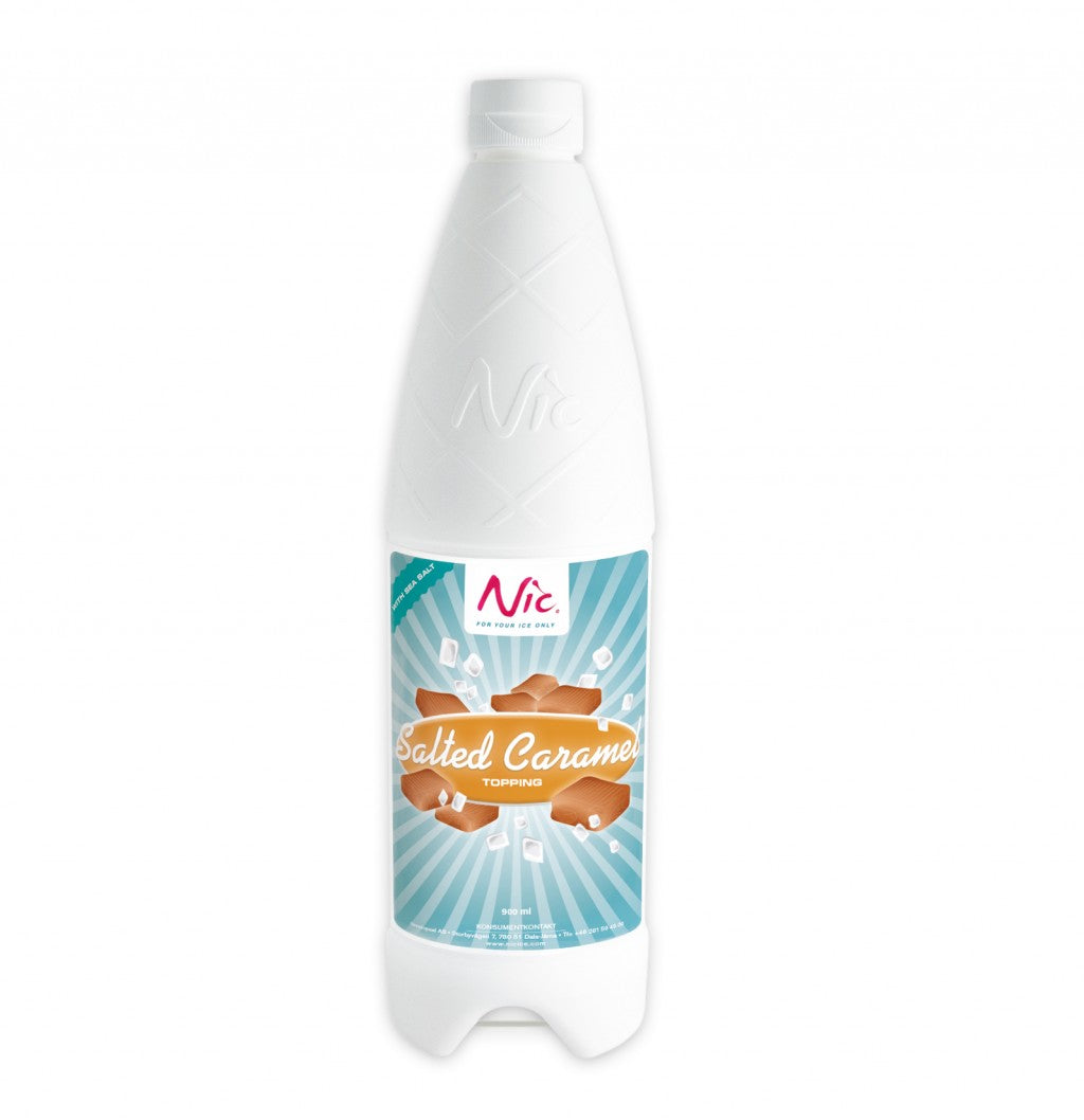 NIC Salted Caramel Topping Sauce 900ml (Pack of 1)