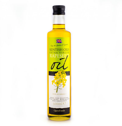 KENTISH OILS Extra Virgin Cold Pressed Rapeseed Oil 500ml (Pack of 1)