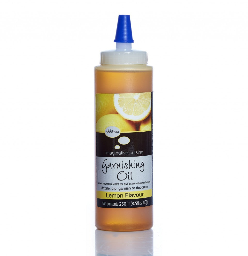 IMAGINATIVE CUISINE Lemon Flavour Garnishing Oil 250ml (Pack of 1)