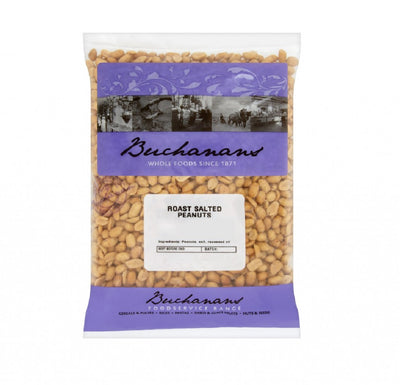 BUCHANANS Roasted Salted Peanuts 1kg (Pack of 1)