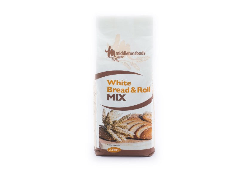 MIDDLETON White Bread & Roll Mix 3.5kg (Pack of 1)