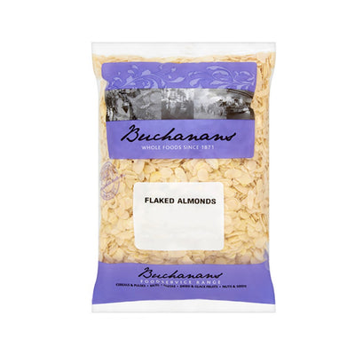 BUCHANANS Flaked Almonds 1kg (Pack of 1)
