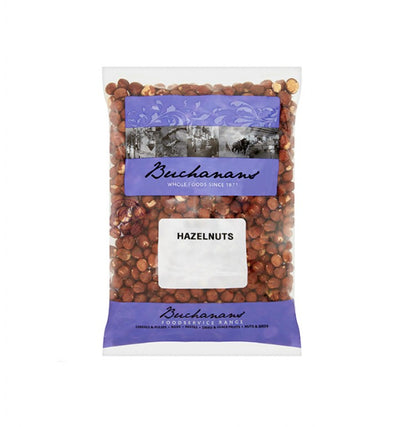 BUCHANANS Whole Hazelnuts 1kg (Pack of 1)