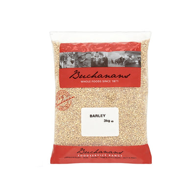 BUCHANANS Pearl Barley 3kg (Pack of 1)