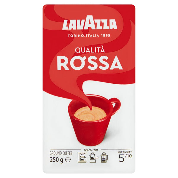 Lavazza Qualità Rossa Ground Coffee 250g (Pack of 6)