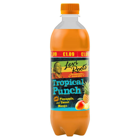 Levi Roots Tropical Punch with Pineapple and Sweet Mango 500ml (Pack of 12)