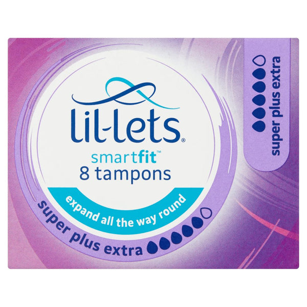 Lil-Lets Smartfit 8 Non-Applicator Tampons 40g (Pack of 8)