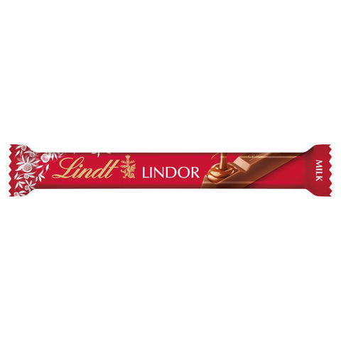 Lindt Lindor Milk Chocolate Bar 38g (Pack of 24)