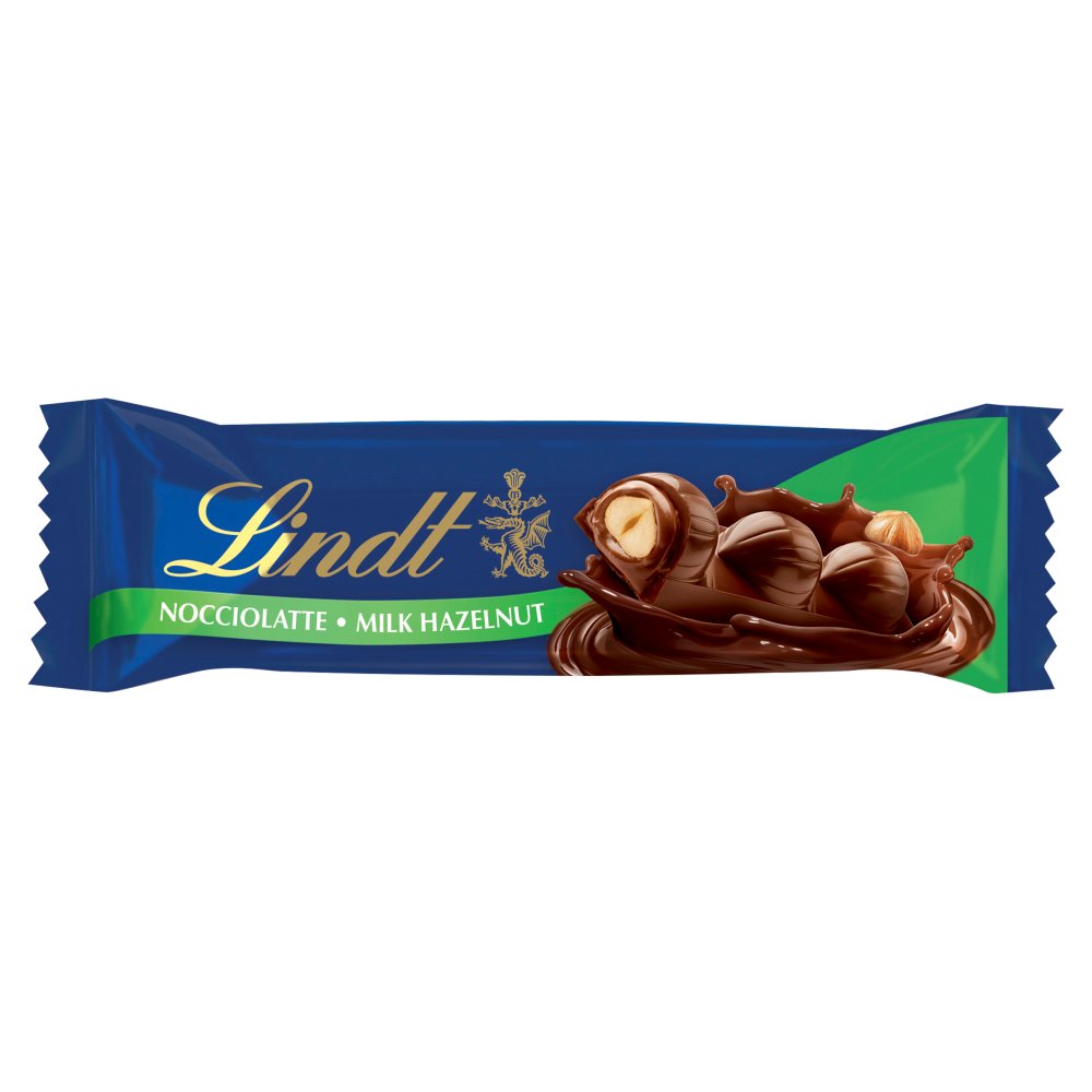 Lindt NOCCIOLATTE Milk Hazelnut Bar 35g (Pack of 18)