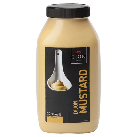 Lion Dijon Mustard 2.27 Litres (Pack of 2)