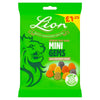 Lion Original Hard Gums Mini Gems with Liquorice Gums 130g (Pack of 12)