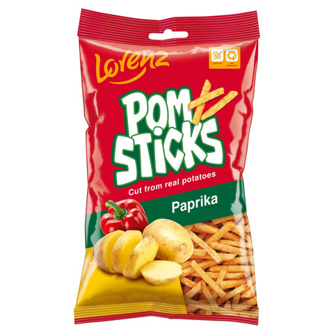 Lorenz Snack-World Pomsticks Paprika 85g (Pack of 14)