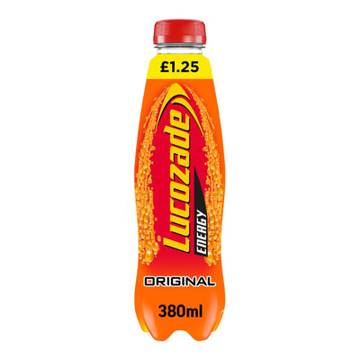 Lucozade Energy Drink Original 380ml (Pack of 24)