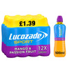 Lucozade Sport Drink Mango & Passion Fruit 500ml  (Pack of 12)