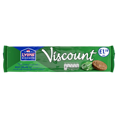 Lyons' Viscount Mint 98g (Pack of 12)