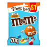 M&M's Salted Caramel Chocolate  Treat Bag 70g (Pack of 16)