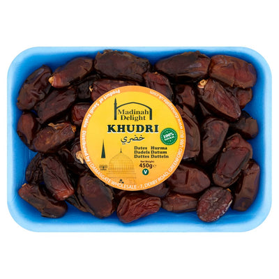 Madinah Delight Khudri Dates 450g (Pack of 1)