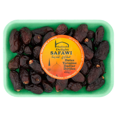 Madinah Delight Safawi Dates 450g (Pack of 1)