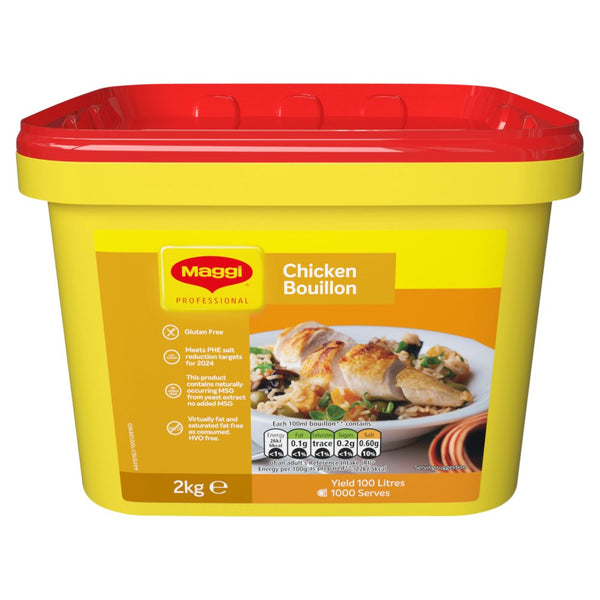 Maggi Chicken Bouillon 2kg (Pack of 1)